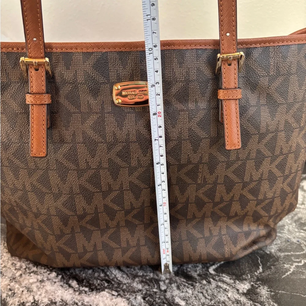 Michael Kors Signature Brown Tote - Picture 12 of 12